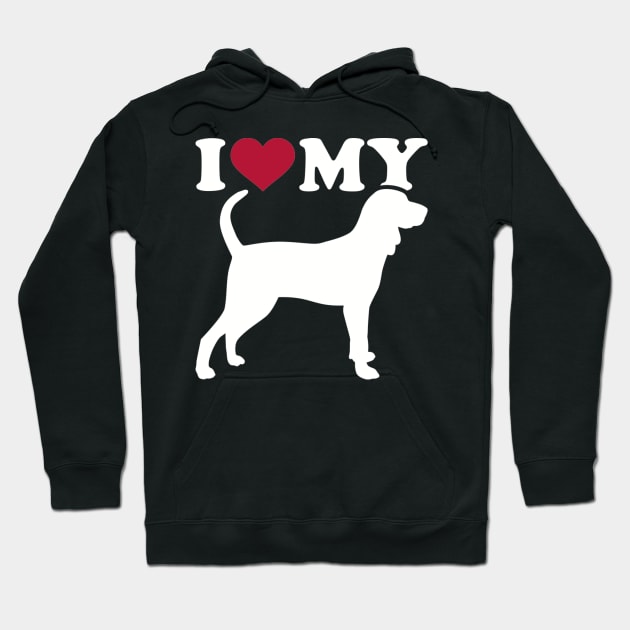 I love my Black and Tan Coonhound Hoodie by Designzz